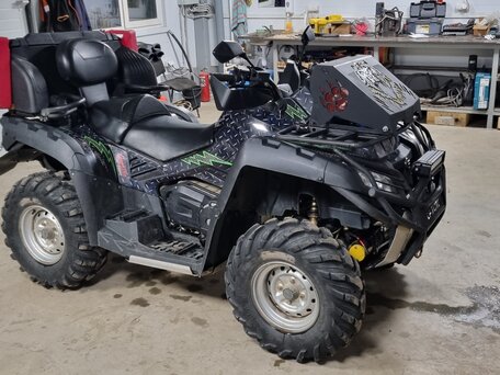 2015 CFMoto CF800-2 (X8), чёрный, 700000 рублей, вид 2