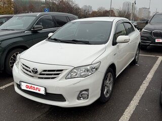 2012 Toyota Corolla X (E140, E150) Рестайлинг, белый, 1300000 рублей, вид 1