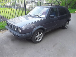 1989 Volkswagen Golf II, чёрный, 230000 рублей, вид 1