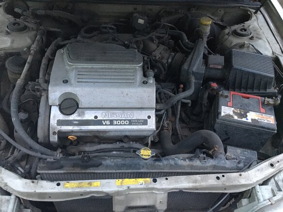 1997 Nissan Maxima IV (A32), серебристый, 150000 рублей - вид 17