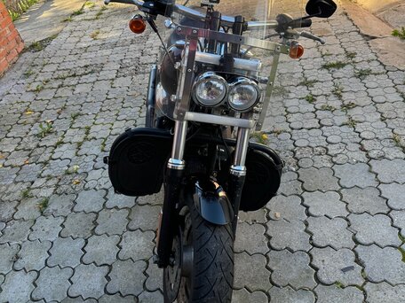 2013 Harley-Davidson Fat Bob, чёрный, 1000000 рублей, вид 4