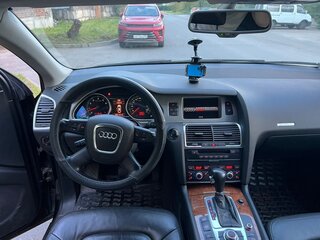 2008 Audi Q7 I (4L), чёрный, 1650000 рублей, вид 4