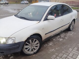 1998 Volkswagen Passat B5, белый, 125000 рублей, вид 2