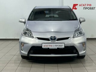 2013 Toyota Prius III Рестайлинг (XW30), серебристый, 1138500 рублей, вид 2