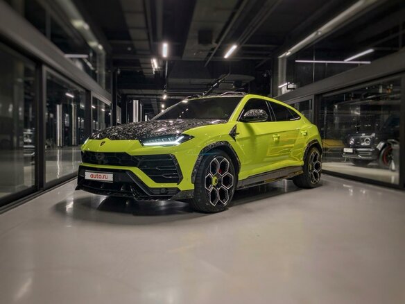 2021 Lamborghini Urus I, зелёный