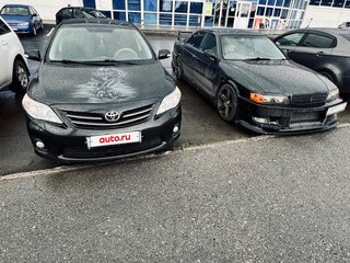 2012 Toyota Corolla X (E140, E150) Рестайлинг, чёрный, 910000 рублей, вид 2