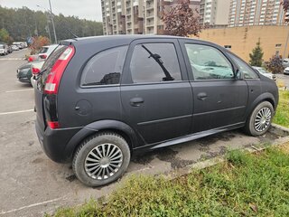 2008 Opel Meriva A Рестайлинг, чёрный, 120000 рублей, вид 4