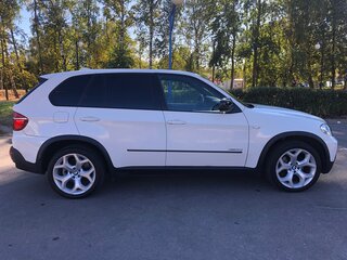 2009 BMW X5 35d II (E70), белый, 1895000 рублей, вид 4