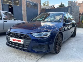 2020 Audi A4 35 TFSI V (B9) Рестайлинг, синий, 3420000 рублей, вид 5