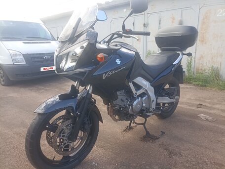 2004 Suzuki V-Strom DL 650, чёрный, 400000 рублей, вид 1