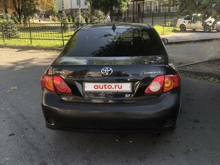 2007 Toyota Corolla AMT X (E140, E150), чёрный, 750000 рублей, вид 2