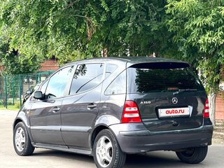 2002 Mercedes-Benz A-Класс 160 I (W168) Рестайлинг, чёрный, 404000 рублей, вид 4
