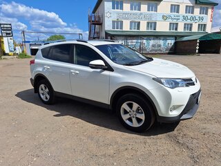 2013 Toyota RAV4 IV (XA40), белый, 1520000 рублей, вид 1