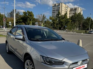 2010 Mitsubishi Lancer X, серебристый, 820000 рублей, вид 1