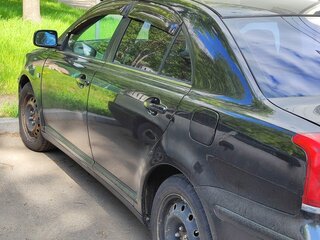 2006 Toyota Avensis II, чёрный, 400000 рублей, вид 2