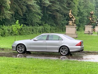 2003 Mercedes-Benz S-Класс 600 Long IV (W220) Рестайлинг, серебристый, 2000000 рублей, вид 4