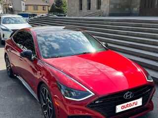 2021 Hyundai Sonata N-Line VIII (DN8), красный, 2750000 рублей, вид 1