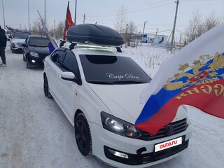 2019 Volkswagen Polo V Рестайлинг, белый, 810000 рублей, вид 2