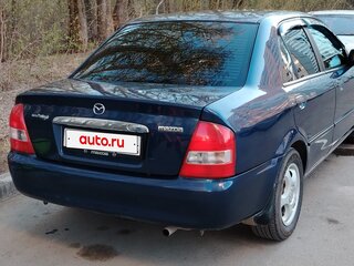 2001 Mazda 323 VI (BJ) Рестайлинг, синий, 380000 рублей, вид 3