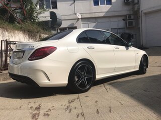2018 Mercedes-Benz C-Класс AMG 43 AMG IV (W205), белый, 4100000 рублей, вид 4