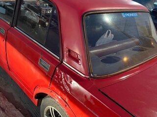 1987 Lada (ВАЗ) 2107, красный, 110000 рублей, вид 4