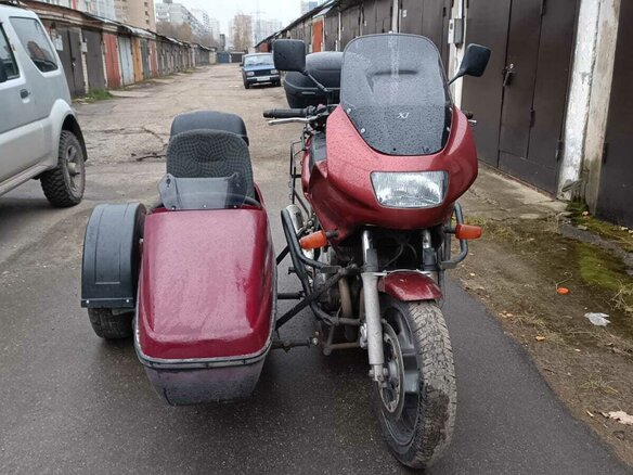 2001 Yamaha XJ900, красный, 360000 рублей - вид 8