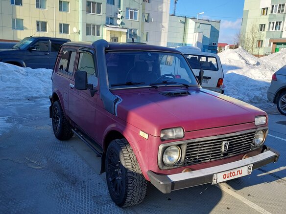 2001 Lada (ВАЗ) 2121 (4x4) I Рестайлинг, пурпурный, 299000 рублей - вид 1