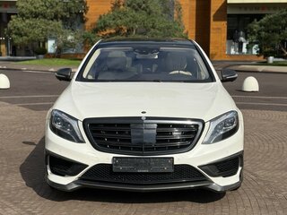 2015 Mercedes-Benz S-Класс AMG 63 AMG Long III (W222, C217), белый, 5500000 рублей, вид 3