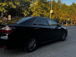 2012 Toyota Camry VII (XV50), чёрный, 1470000 рублей, вид 4