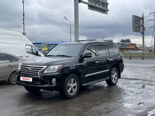 2012 Lexus LX 570 III Рестайлинг, чёрный, 4500000 рублей, вид 1