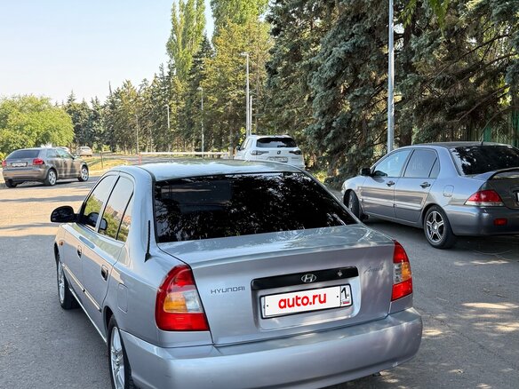 2007 Hyundai Accent ТагАЗ II, серый, 530000 рублей - вид 6