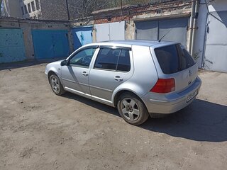 1998 Volkswagen Golf IV, серебристый, 470000 рублей, вид 5