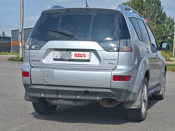 2008 Mitsubishi Outlander II, серебристый - вид 4