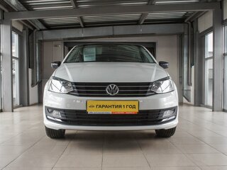 2019 Volkswagen Polo V Рестайлинг, белый, 1199000 рублей, вид 2