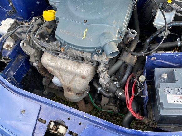2006 Renault Logan I, синий, 290000 рублей - вид 6