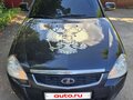 2015 Lada (ВАЗ) Priora I Рестайлинг, чёрный - вид 1