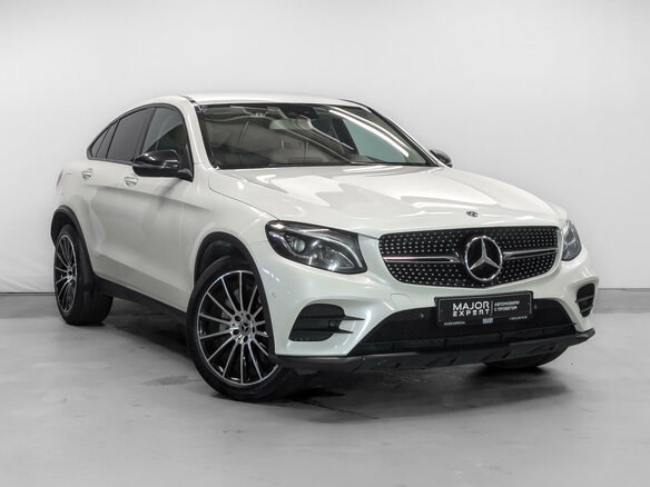 2019 Mercedes-Benz GLC Coupe 250 d I (C253), белый - вид 2