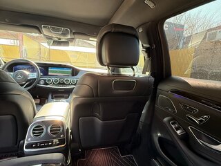 2019 Mercedes-Benz S-Класс 350 d Long VI (W222, C217) Рестайлинг, чёрный, 7200000 рублей, вид 4