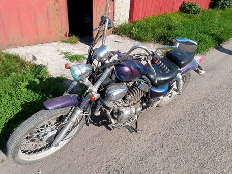 2019 Yamaha XV400 Virago, чёрный, 229999 рублей, вид 2