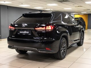 2019 Lexus RX 450h IV Рестайлинг, чёрный, 6332123 рублей, вид 4