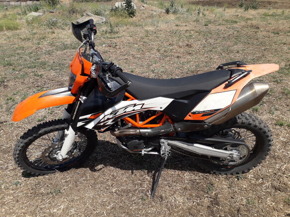 2011 KTM 690 Enduro R, оранжевый - вид 5