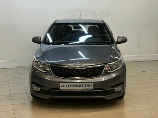 2017 Kia Rio III Рестайлинг, серый, 1235000 рублей, вид 2