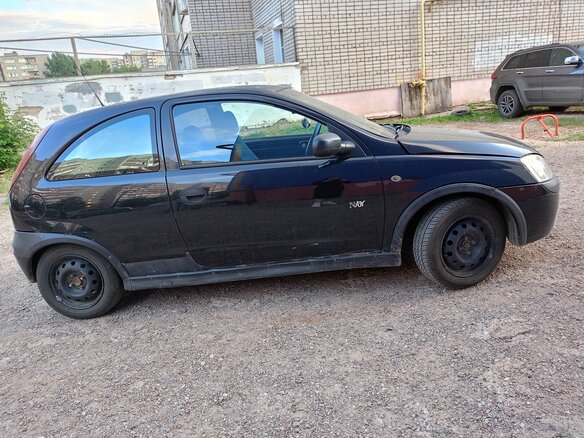 2002 Opel Corsa C, чёрный, 200000 рублей - вид 3