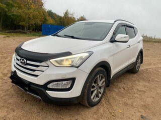 2013 Hyundai Santa Fe III, белый, 1980000 рублей, вид 1