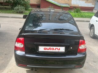 2008 Lada (ВАЗ) Priora I, чёрный, 310000 рублей, вид 4