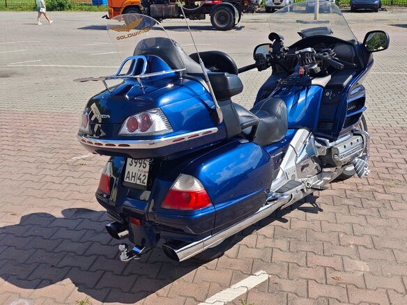 2007 Honda GL 1800 Gold Wing, синий, 900000 рублей - вид 4