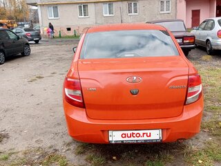 2016 Lada (ВАЗ) Granta I, оранжевый, 450000 рублей, вид 3