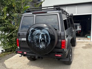 2022 Toyota Land Cruiser 76 70 Series Рестайлинг 1, серый, 13000000 рублей, вид 3