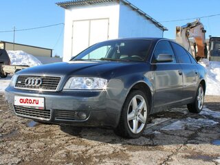 2002 Audi A6 II (C5) Рестайлинг, серый, 480000 рублей, вид 1