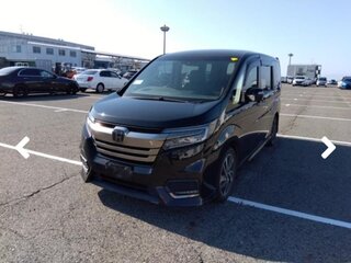 2017 Honda Stepwgn Spada V Рестайлинг, чёрный, 1670000 рублей, вид 3